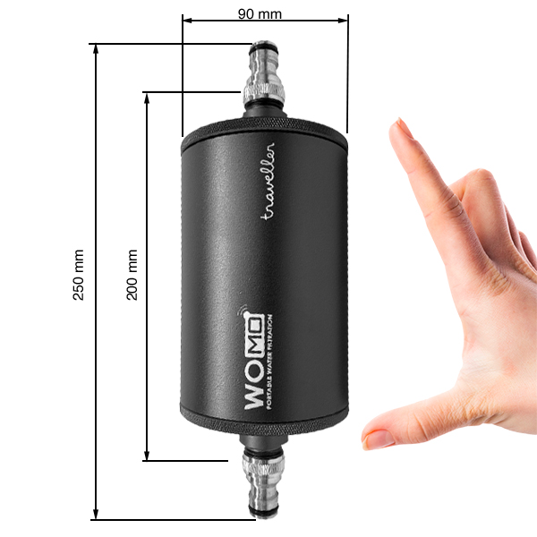 WOMO Traveller Inline Filter Aluminium - Image 5
