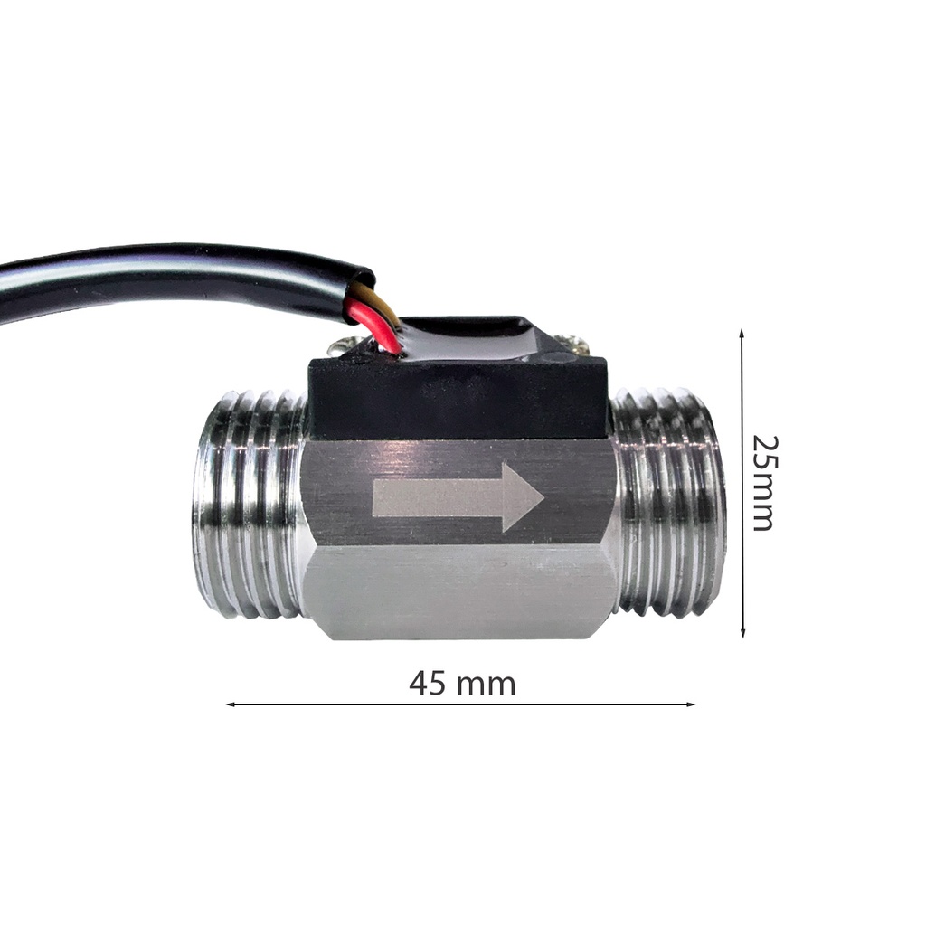 Water Flow Sensor Stainless Steel - Image 2