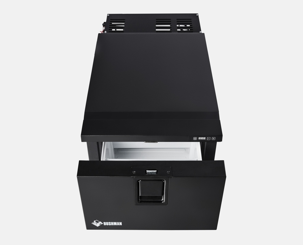 Top View of Bushman DF30-HD Fridge