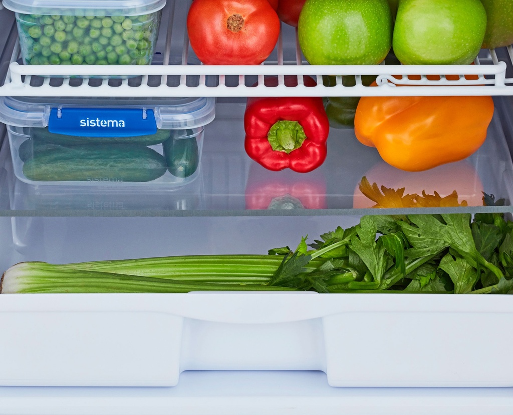 Close-up view of Bushman DC130-X with vegetables
