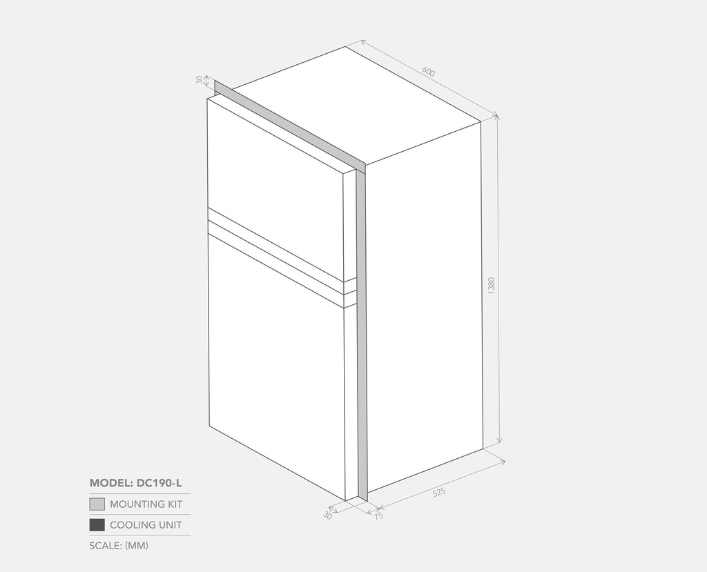 Bushman 190L dimensions