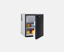 Front view of Bushman DC65-X Fridge Box with half door open