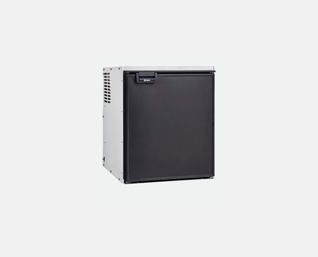 Front view of Bushman DC65-X Fridge Box with door closed