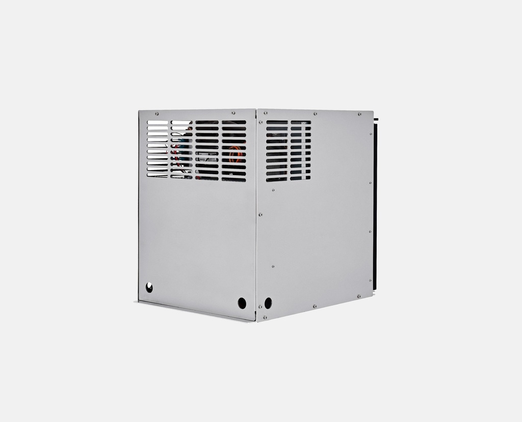 Side view of Bushman DC65-X Fridge Box showing internals