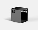 Bushman Fridge Box DC65 in black without fridge - side view