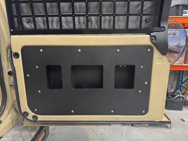 Rear Door Card with Pockets - RHS (Driver)