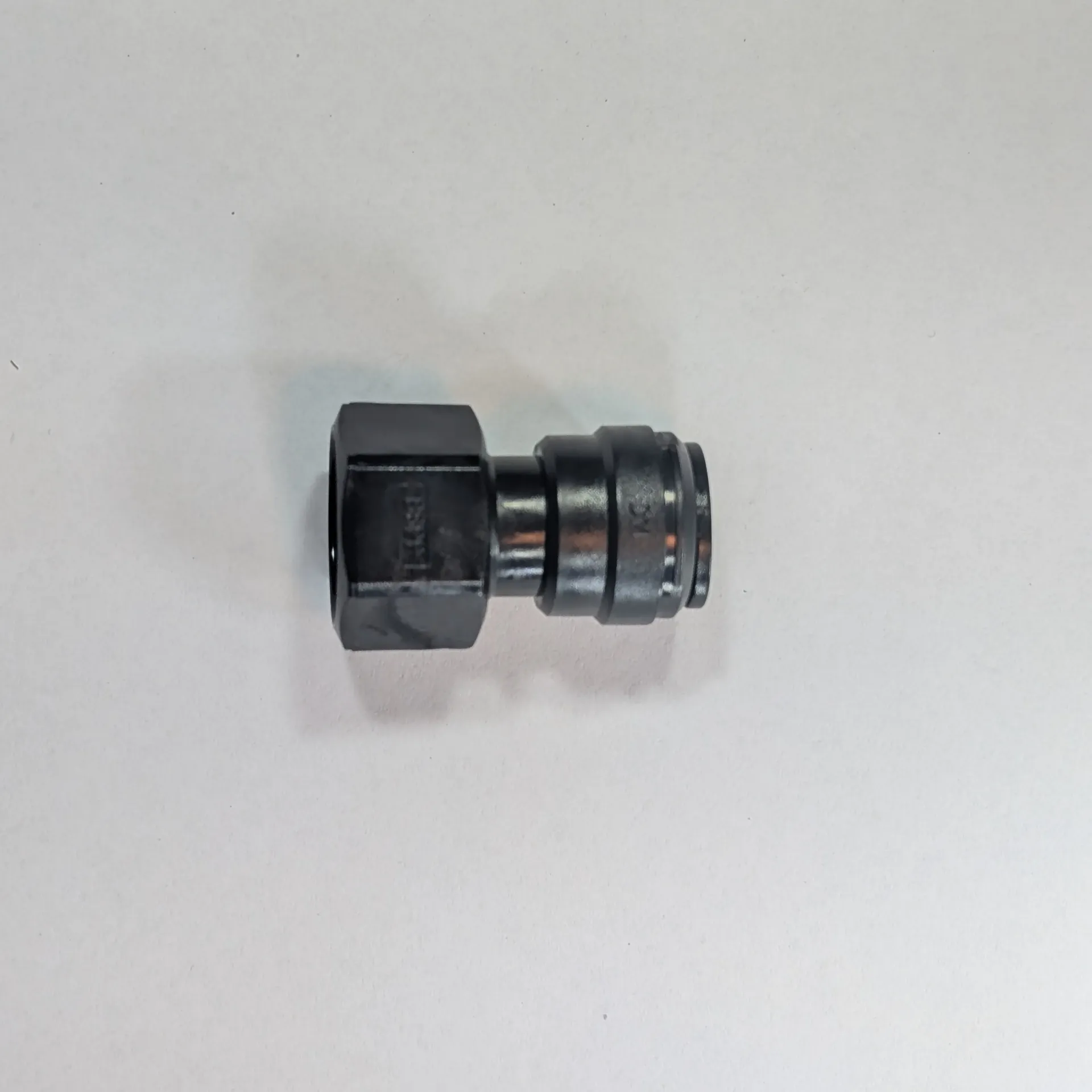 [AFAB1207FM] Straight Adapter - 12mm Push-Fit to Female 1/2" BSP(P)