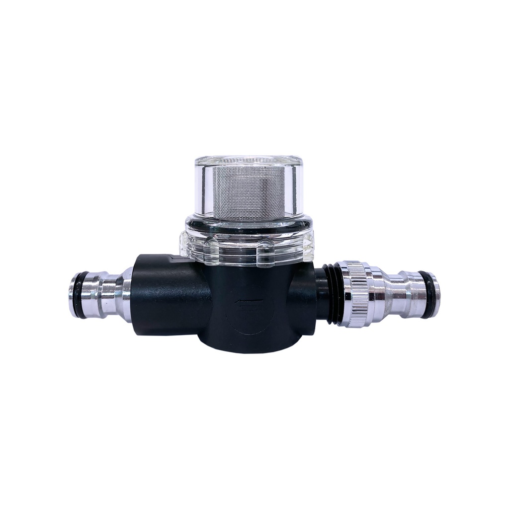 [ACCHF13-1-1] Inline pre-filter with quick hose connections