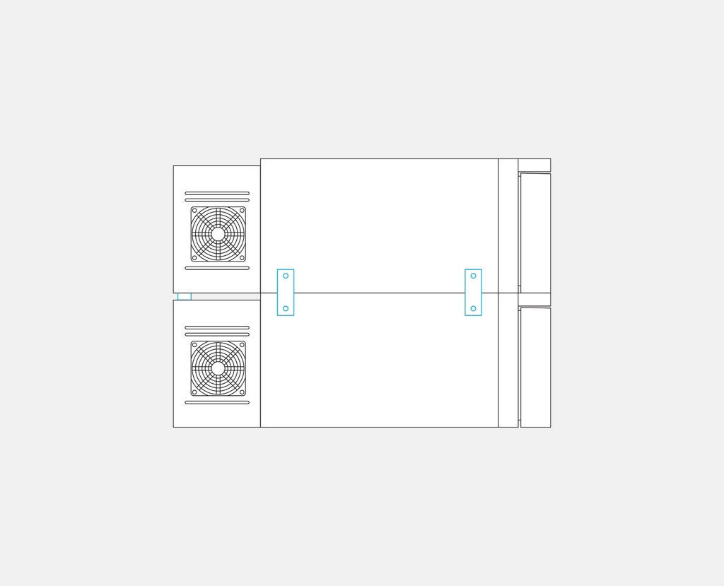 [BF-DF-DBLSTACK] Bushman Drawer Double Stack Kit
